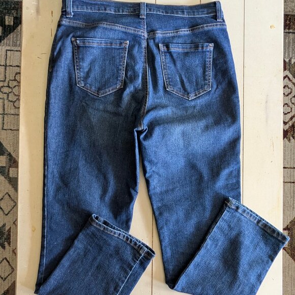 Petite Gloria Vanderbilt Amanda Classic Denim Jeans - Size 12P Average👖 - Picture 5 of 5